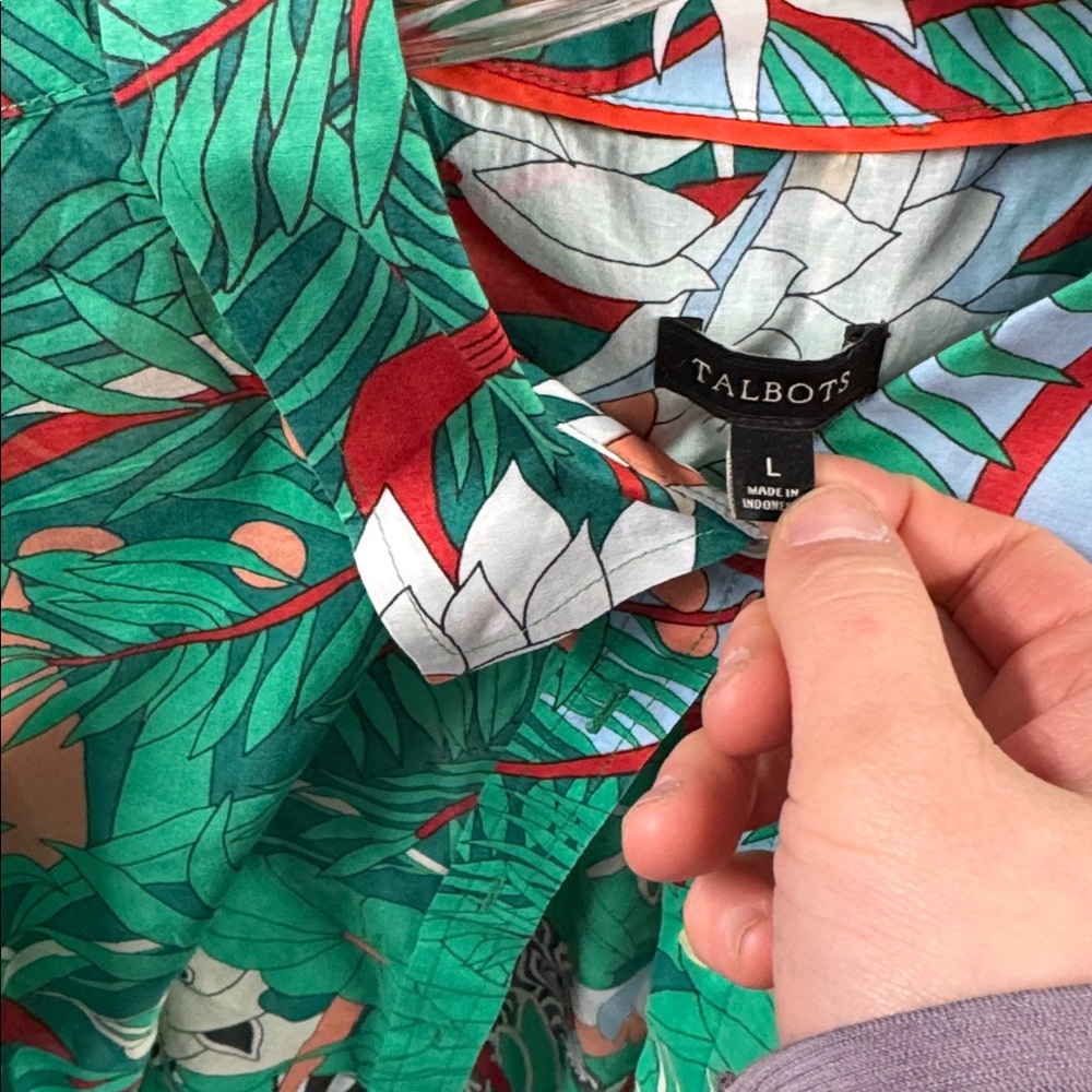 Talbots button down L // 031936 - image 2